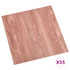 Samoljepljive podne obloge 55 kom PVC 5,11 m² crvene