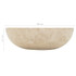 Umivaonik 40 x 12 cm mramorni krem
