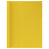 Balkonski zastor žuti 120 x 500 cm HDPE