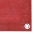 Balkonski zastor crveni 90 x 500 cm HDPE