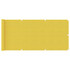 Balkonski zastor žuti 75 x 400 cm HDPE