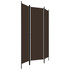 Sobna pregrada s 3 panela smeđa 150 x 180 cm Sobna pregrada s 3 panela smeđa 150 x 180 cm