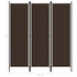 Sobna pregrada s 3 panela smeđa 150 x 180 cm Sobna pregrada s 3 panela smeđa 150 x 180 cm