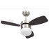 Stropni ventilator sa svjetlom i daljinskim 76 cm tamnosmeđi Stropni ventilator sa svjetlom i daljinskim 76 cm tamnosmeđi