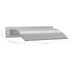 Fontana za bazen srebrna 45 x 9 x 26 cm od nehrđajućeg čelika