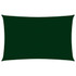 Jedro protiv sunca od tkanine pravokutno 2,5 x 5 m tamnozeleno
