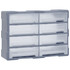 Organizator s 8 velikih ladica 52 x 16 x 37 cm