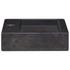 Umivaonik crni 38 x 24 x 6,5 cm mramorni
