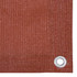 Balkonski zastor terakota 90 x 400 cm HDPE