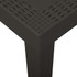 Vrtni stol antracit 79 x 65 x 72 cm plastični Vrtni stol antracit 79 x 65 x 72 cm plastični