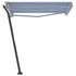 Samostojeća automatska tenda 300 x 250 cm plavo-bijela