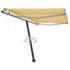 Samostojeća automatska tenda 350 x 250 cm žuto-bijela