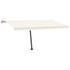 Samostojeća automatska tenda 450 x 300 cm krem
