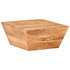 Stolić za kavu V-oblika 66 x 66 x 30 cm masivno bagremovo drvo