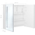 LED kupaonski ormarić s ogledalom sjajni bijeli 62 x 14 x 60 cm LED kupaonski ormarić s ogledalom sjajni bijeli 62 x 14 x 60 cm