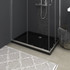Pravokutna ABS tuš-kada crna 80 x 110 cm Pravokutna ABS tuš-kada crna 80 x 110 cm
