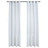 Zavjese za zamračivanje s prstenima 2 kom sivobijele 140x175 cm