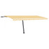 Samostojeća automatska tenda 500 x 350 cm žuto-bijela