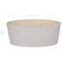 Umivaonik krem Ø 40 x 15 cm mramorni