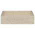 Umivaonik krem 40 x 40 x 10 cm mramorni