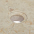 Umivaonik krem 40 x 40 x 10 cm mramorni