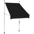 Tenda na ručno uvlačenje 100 cm antracit