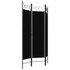 Sobna pregrada s 3 panela crna 120 x 180 cm Sobna pregrada s 3 panela crna 120 x 180 cm