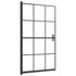 Pregrada za tuš ESG 80 x 140 cm crna