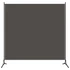Sobna pregrada s 1 panelom antracit 175 x 180 cm