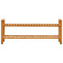 Stalak za cipele s 2 police 100x27x40 cm od masivne hrastovine Stalak za cipele s 2 police 100x27x40 cm od masivne hrastovine