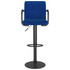 Barski stolac od tkanine plavi 334629