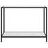 Konzolni stol bijeli 100 x 35 x 75 cm od kaljenog stakla 322837 Konzolni stol bijeli 100 x 35 x 75 cm od kaljenog stakla 322837