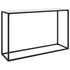 Konzolni stol bijeli 120 x 35 x 75 cm od kaljenog stakla 322817 Konzolni stol bijeli 120 x 35 x 75 cm od kaljenog stakla 322817