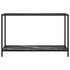 Konzolni stol crni 120 x 35 x 75 cm od kaljenog stakla 322842 Konzolni stol crni 120 x 35 x 75 cm od kaljenog stakla 322842