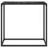 Konzolni stol crni 80 x 35 x 75 cm od kaljenog stakla 322810 Konzolni stol crni 80 x 35 x 75 cm od kaljenog stakla 322810