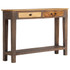 Konzolni stol od masivnog drva starinski 118 x 30 x 80 cm 244966