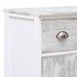 Komoda s 10 ladica siva 113 x 30 x 79 cm drvena 284173 Komoda s 10 ladica siva 113 x 30 x 79 cm drvena 284173