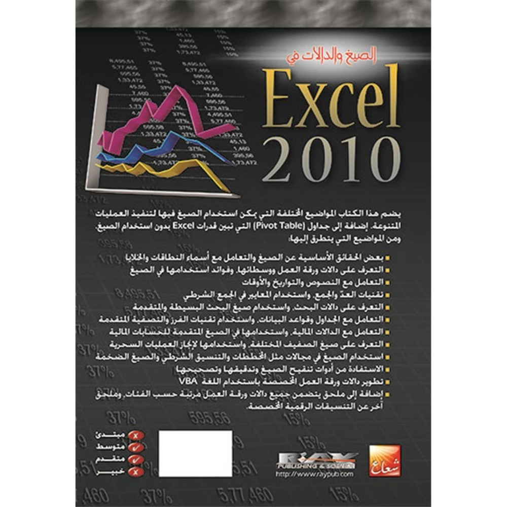 الصيغ والدالات في Excel 2010