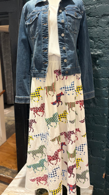 Queen of Sparkles Derby Horse Maxi Skirt Queen of Sparkles Derby Horse Maxi Skirt