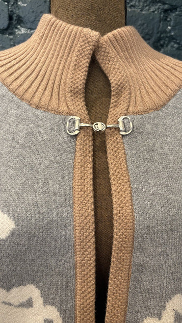 Gray Horse Cardigan 