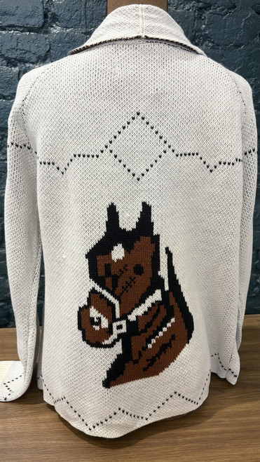 Ivory Horse Cardigan Ivory Horse Cardigan