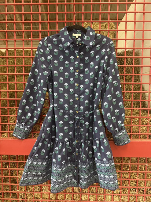 Maya Navy Floral Dress Maya Navy Floral Dress