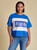Kentucky Colorblock Sequin Top
