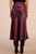 Deep Purple Silk Skirt