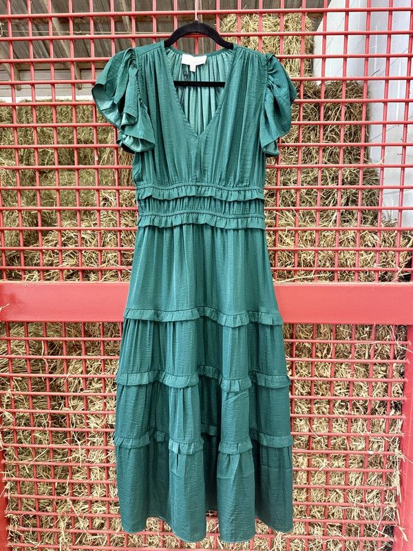 Deep Green  Dress