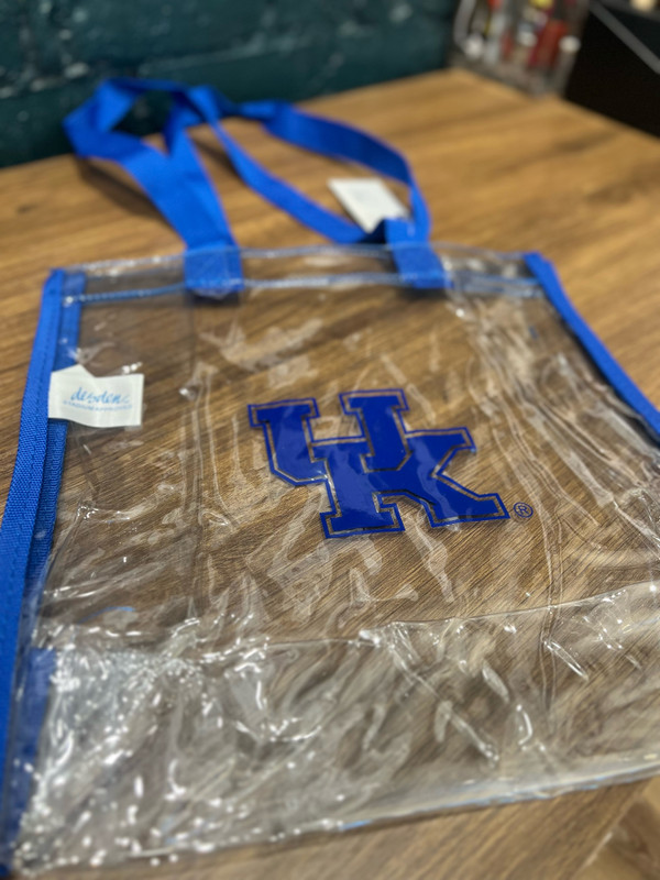 University of Kentucky Clear Stadium Tote