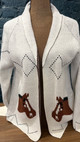 Ivory Horse Cardigan