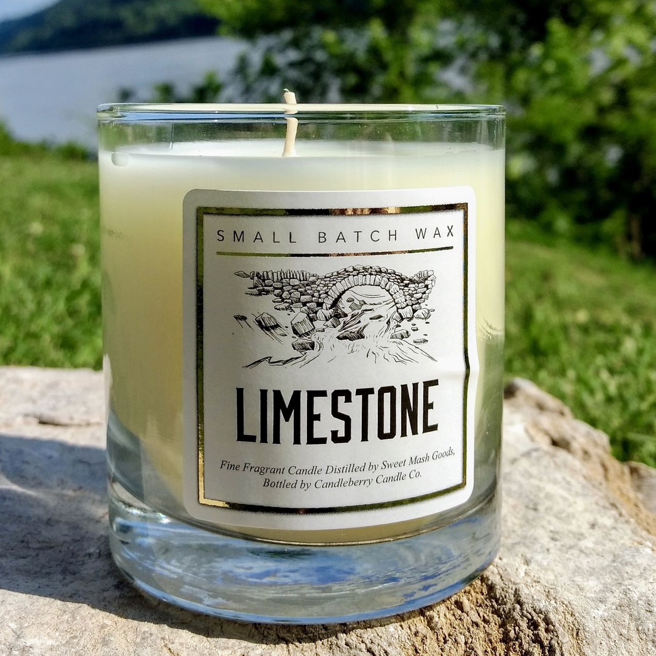 Limestone Candle - Sweet Mash