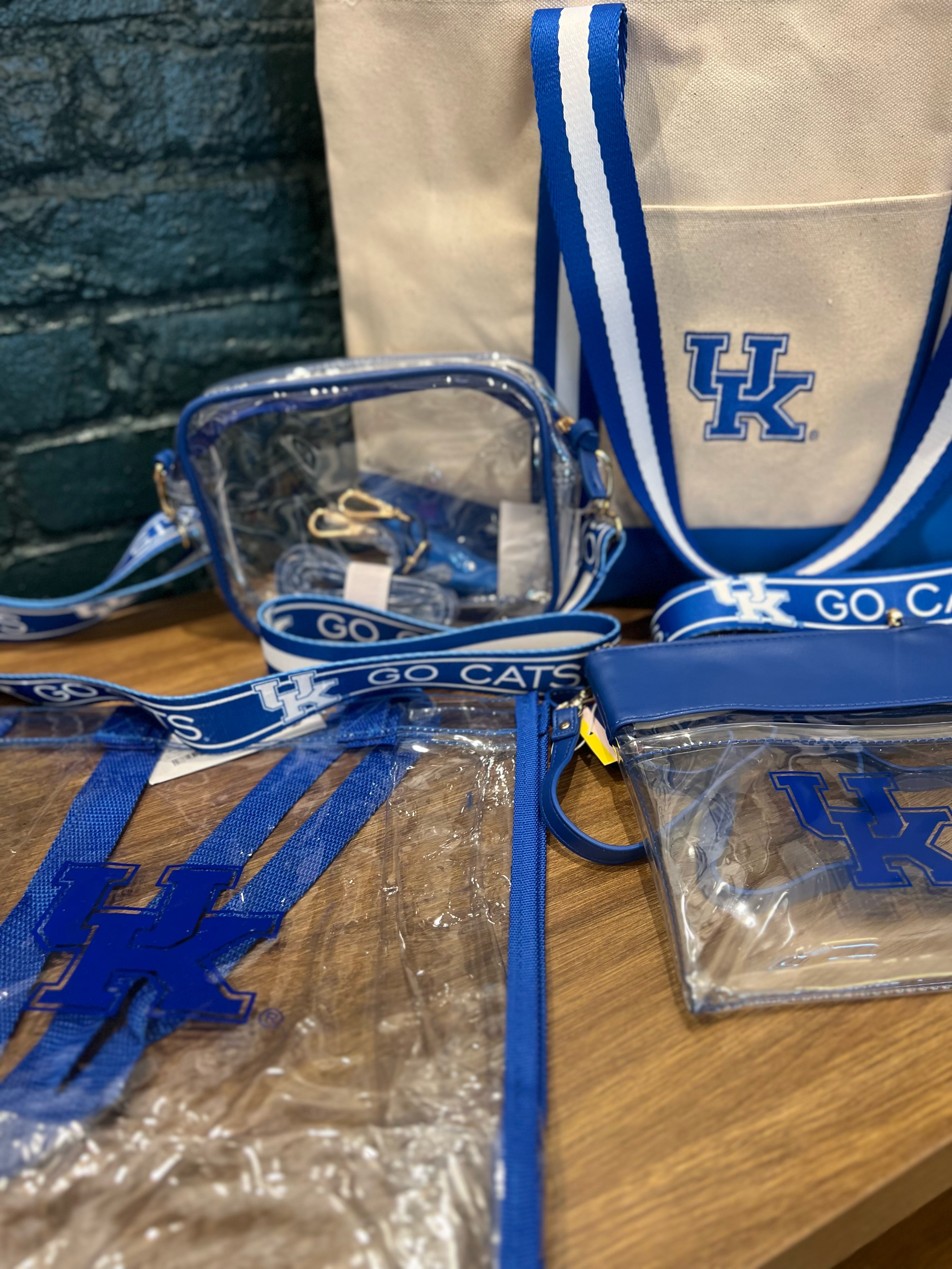 University of Kentucky Clear Stadium Tote - Sweet Mash