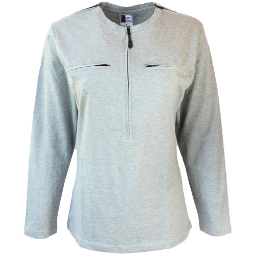 Women's T-zip long sleeve